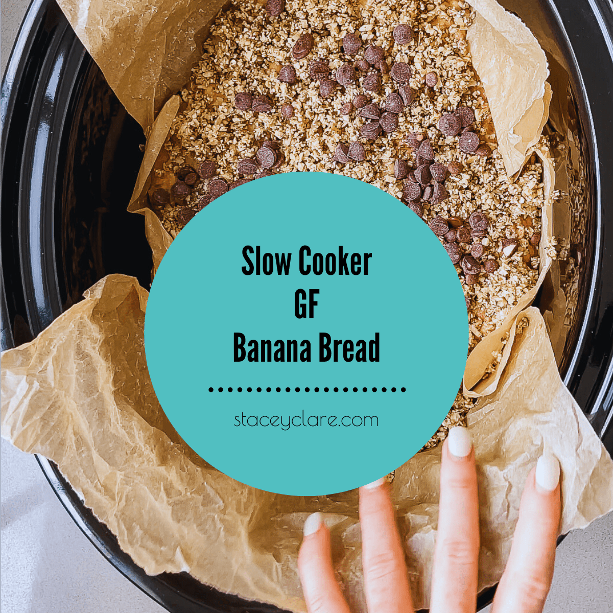 Healthy Slow Cooker Banana Bread - Gluten-Free! - Stacey Clare