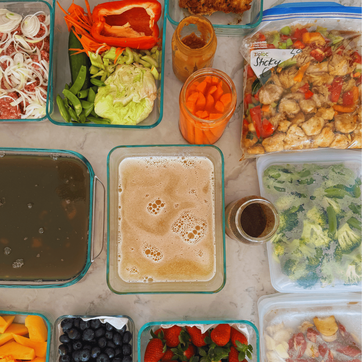 How to Meal Prep a Week of Healthy Family Dinner Recipes for a family with Stacey Clare