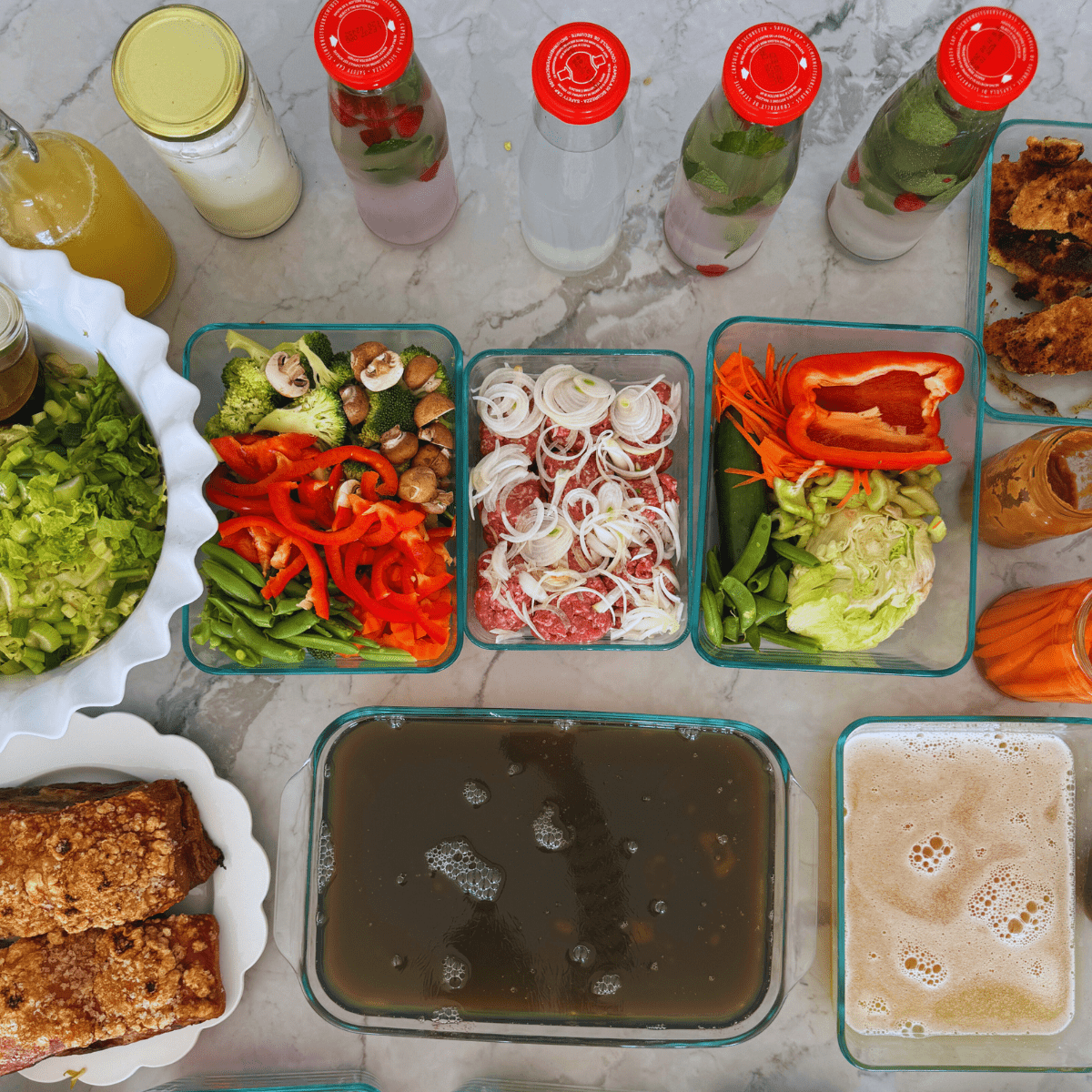 How to Meal Prep a Week of Healthy Family Dinner Recipes for a family with Stacey Clare