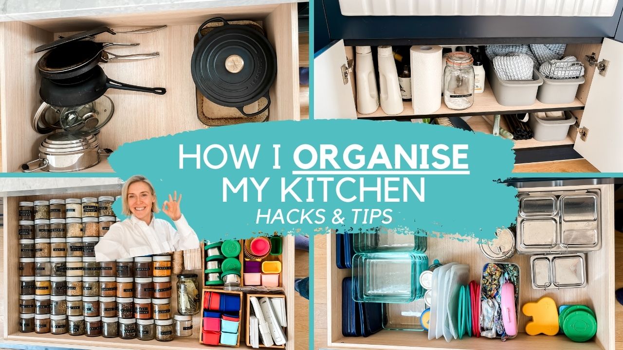 Small Kitchen Organisation Hacks & Tips. Plus a Kitchen Tour for Stacey Clare