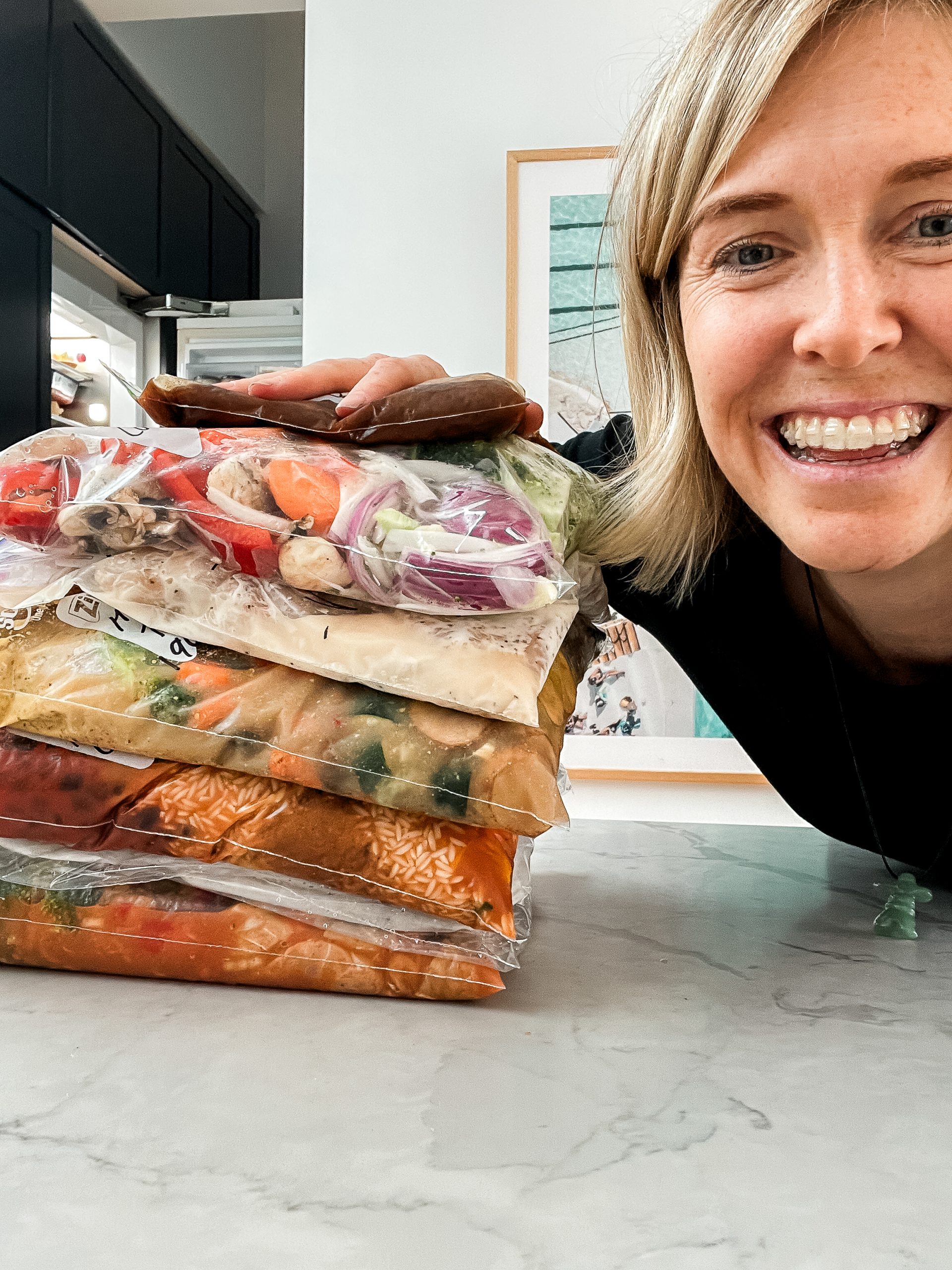 How to make a healthy freezer dump bag